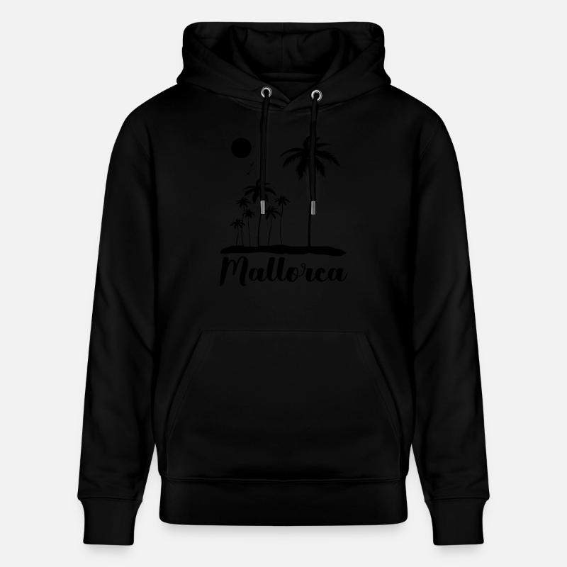 mallorca 1 - Stanley/Stella Unisex Bio-Hoodie CRUISER  - Schwarz