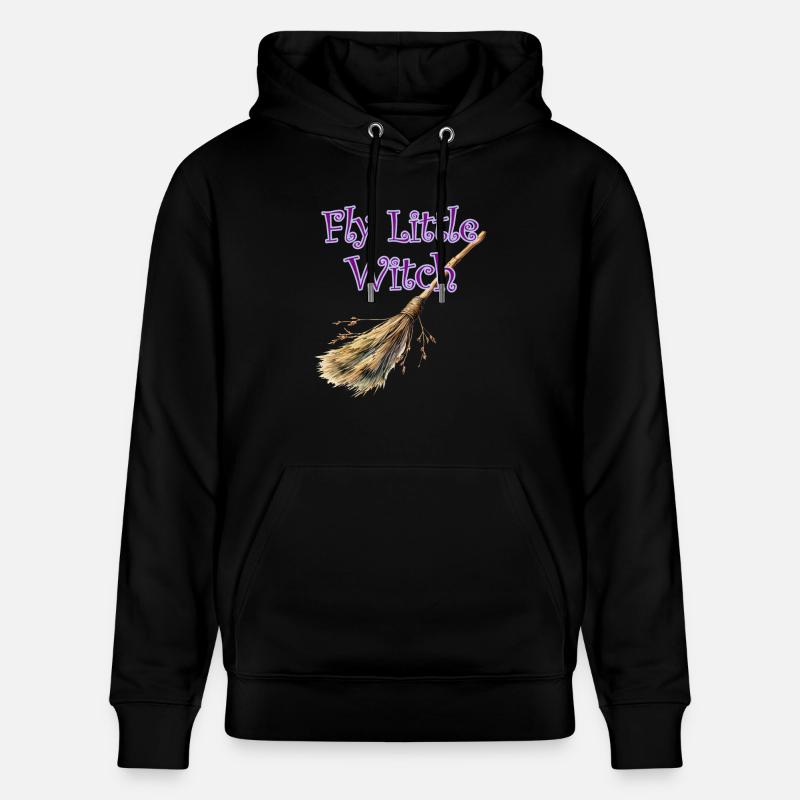 Mouche Petite Sorcière - Sweat à capuche bio CRUISER Stanley/Stella Unisexe - noir