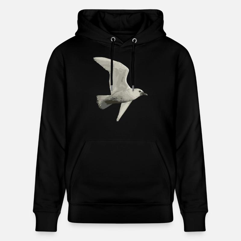 Oiseau - Sweat à capuche bio CRUISER Stanley/Stella Unisexe - noir