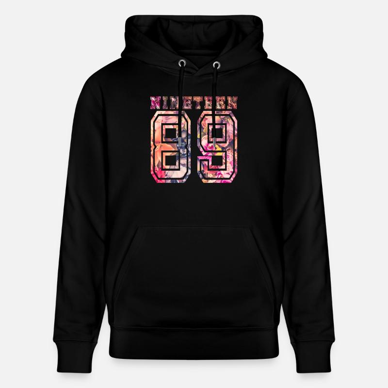 NINETEEN 1989 B - Sweat à capuche bio CRUISER Stanley/Stella Unisexe - noir