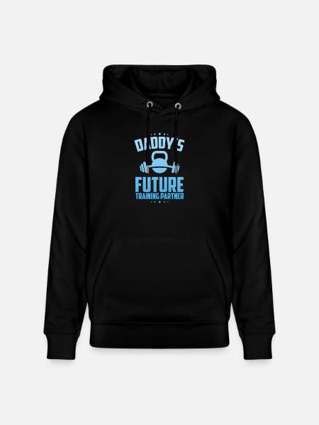 Daddys - Stanley/Stella CRUISER Unisex Organic Hoodie - black