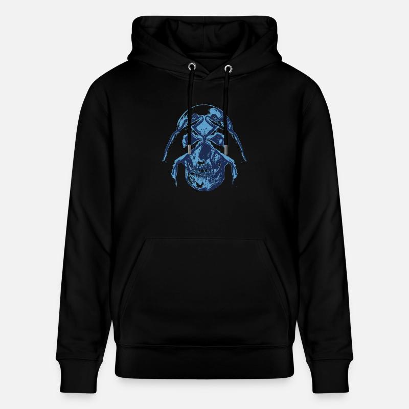 Crâne - Coucou - Cadeau - Sweat à capuche bio CRUISER Stanley/Stella Unisexe - noir