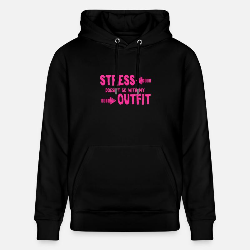 TENUE - Sweat à capuche bio CRUISER Stanley/Stella Unisexe - noir