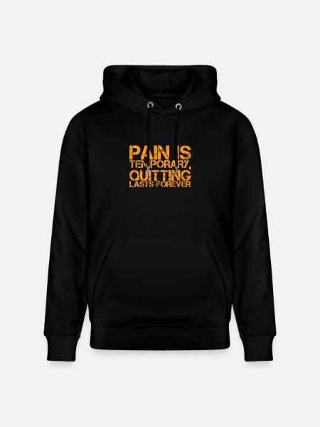 abandonner est durable - Sweat à capuche bio CRUISER Stanley/Stella Unisexe - noir