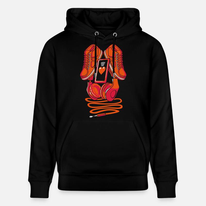 Organic hip-hop flex - Sweat à capuche bio CRUISER Stanley/Stella Unisexe - noir