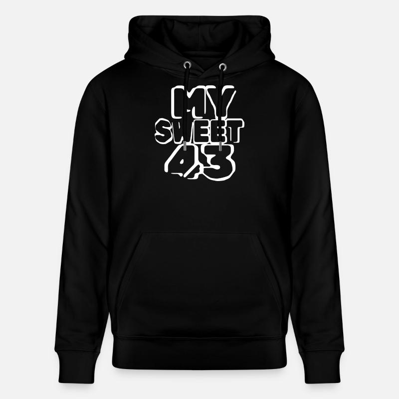 Doux 43 - Sweat à capuche bio CRUISER Stanley/Stella Unisexe - noir