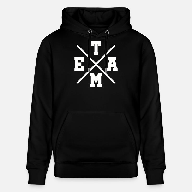 Équipe - Sweat à capuche bio CRUISER Stanley/Stella Unisexe - noir