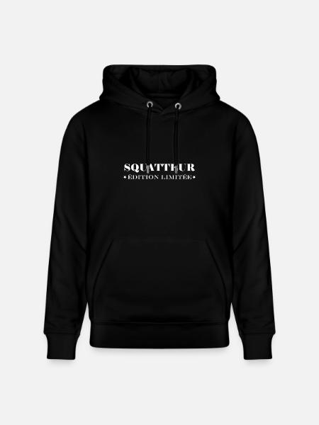 squatteur - Sweat à capuche bio CRUISER Stanley/Stella Unisexe - noir