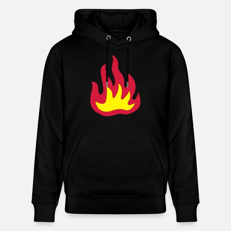 Fire 2 - Sweat à capuche bio CRUISER Stanley/Stella Unisexe - noir