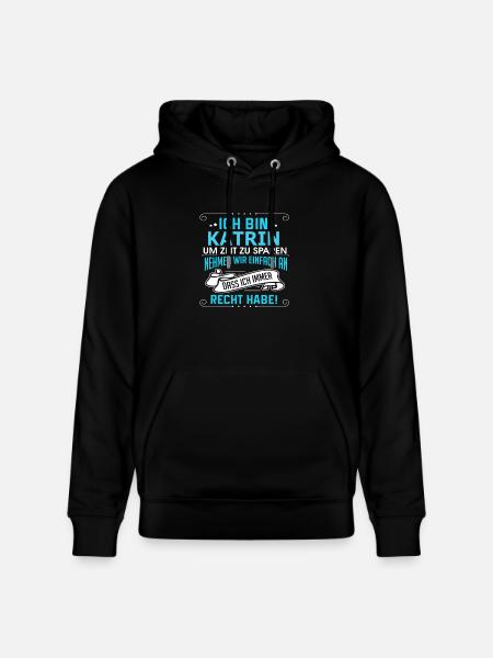 KATRIN - Stanley/Stella Unisex Bio-Hoodie CRUISER - Schwarz