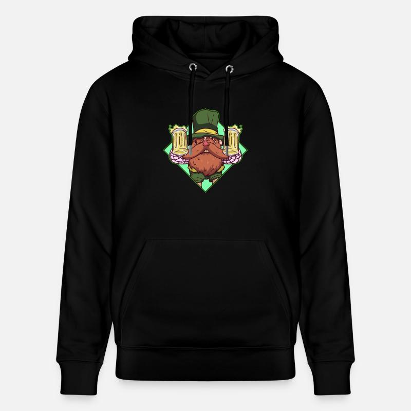 Bière Celtique - Bière irlandaise - Cadeau - Sweat à capuche bio CRUISER Stanley/Stella Unisexe - noir