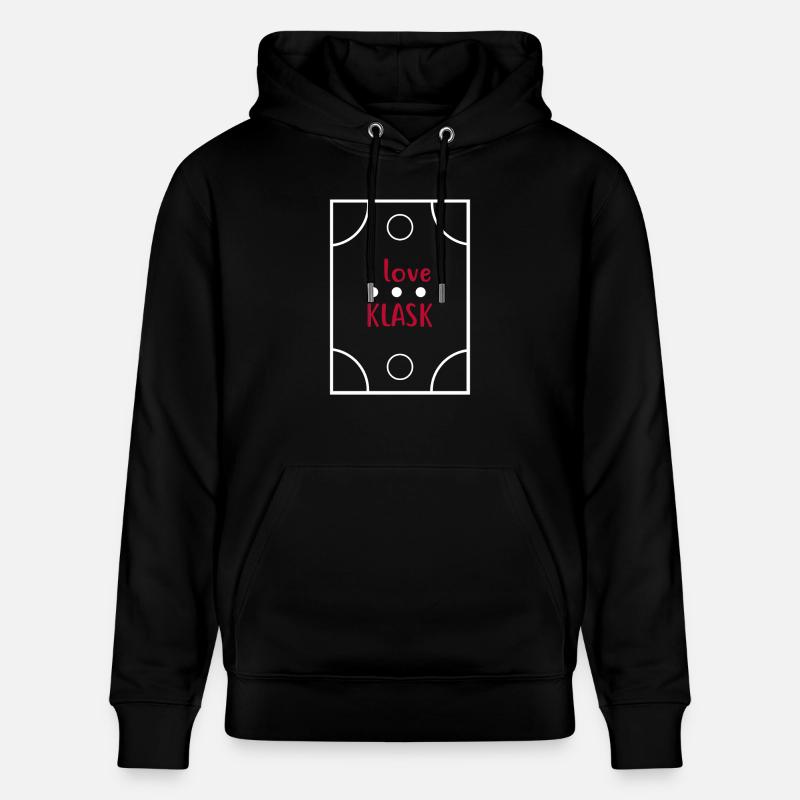 J'aime KLASK - Game Game - Sweat à capuche bio CRUISER Stanley/Stella Unisexe - noir