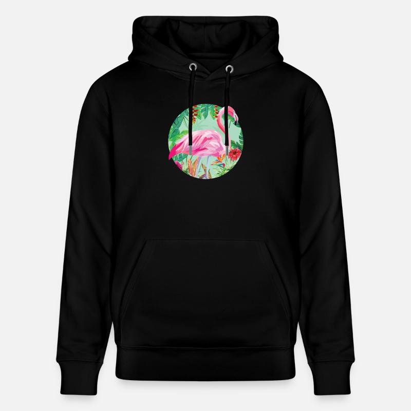 flamant - Sweat à capuche bio CRUISER Stanley/Stella Unisexe - noir