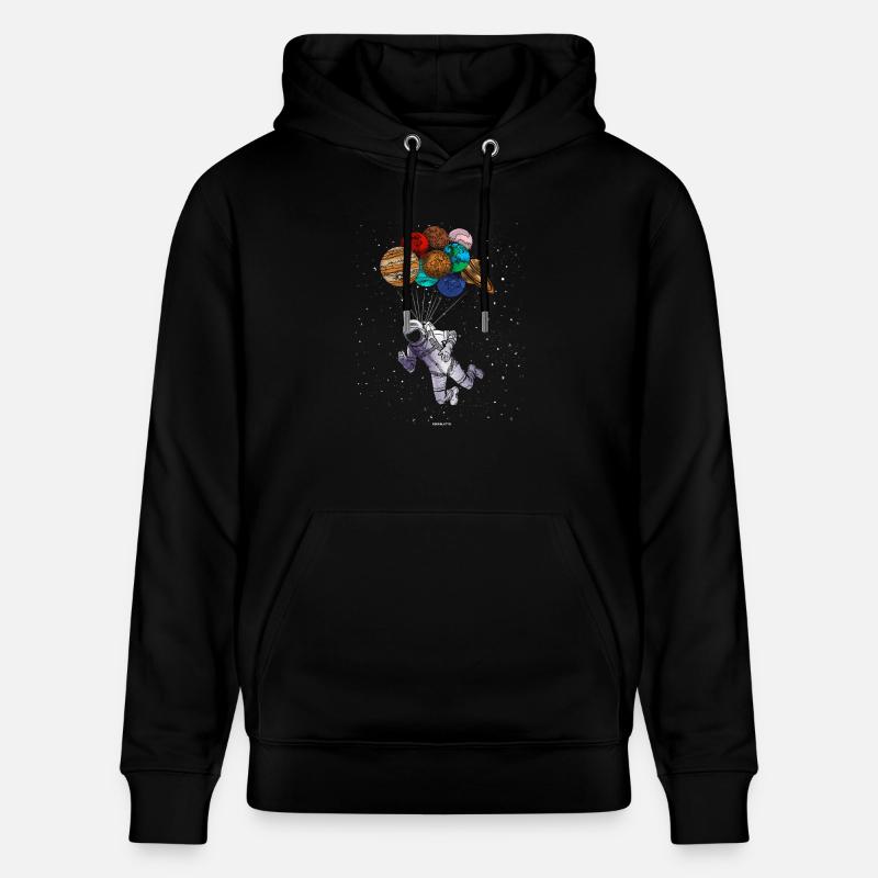Astronaut Space Shuttle Geschenk - Stanley/Stella Unisex Bio-Hoodie CRUISER - Schwarz