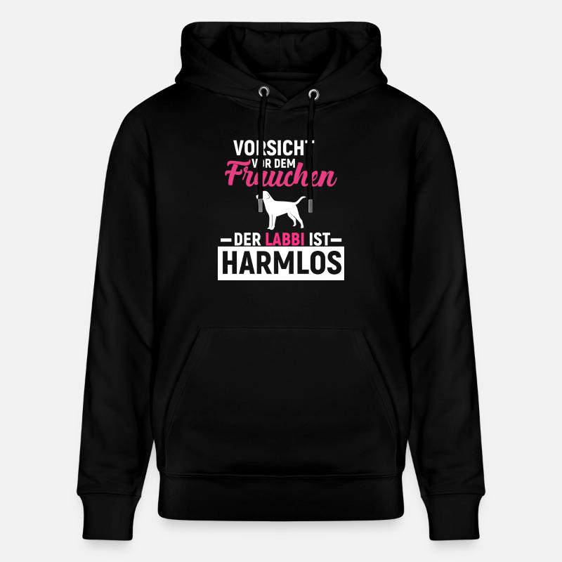 Labrador Retriever - Stanley/Stella Unisex Bio-Hoodie CRUISER - Schwarz