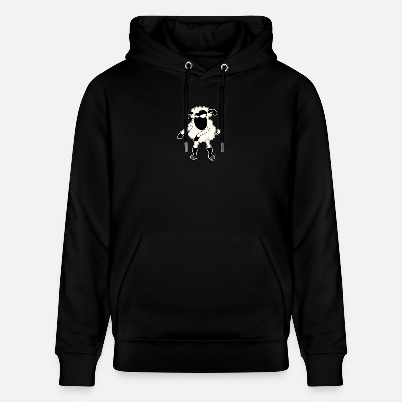 Floss Dance Move Schafe - Stanley/Stella Unisex Bio-Hoodie CRUISER  - Schwarz