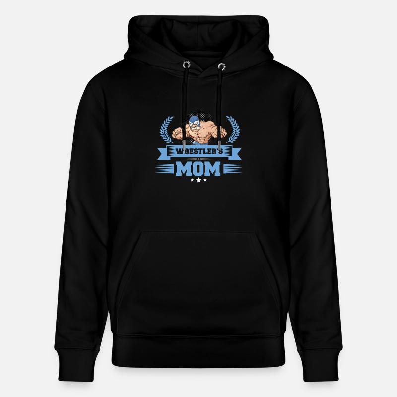 La mère du lutteur - Sweat à capuche bio CRUISER Stanley/Stella Unisexe - noir