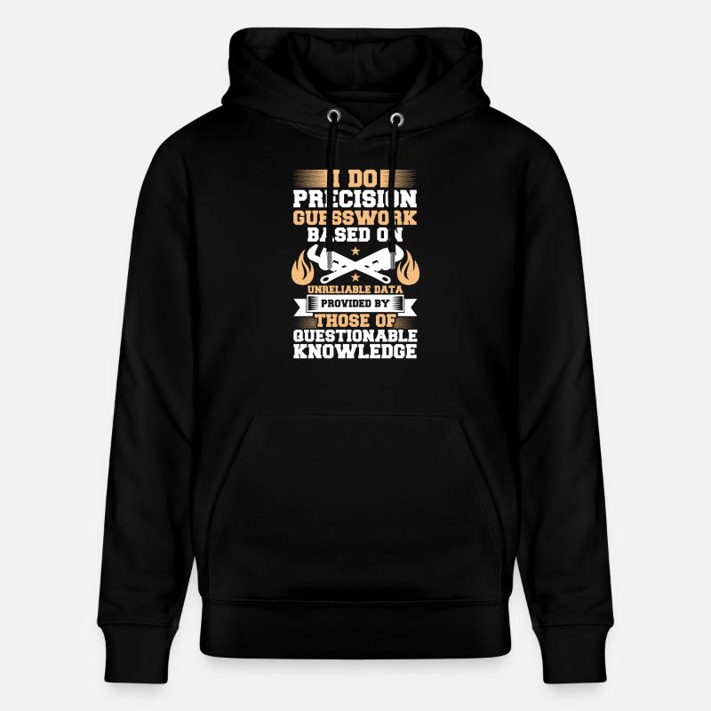 Pipefitters precision - Stanley/Stella Unisex Bio-Hoodie CRUISER  - Schwarz