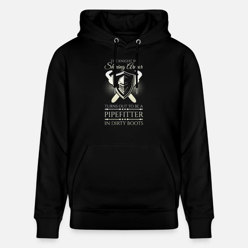 Chevalier Pipefitter - Sweat à capuche bio CRUISER Stanley/Stella Unisexe - noir