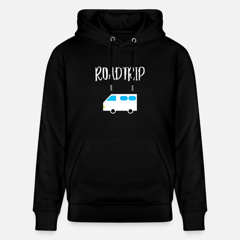 ROAD TRIP - Sweat à capuche bio CRUISER Stanley/Stella Unisexe - noir