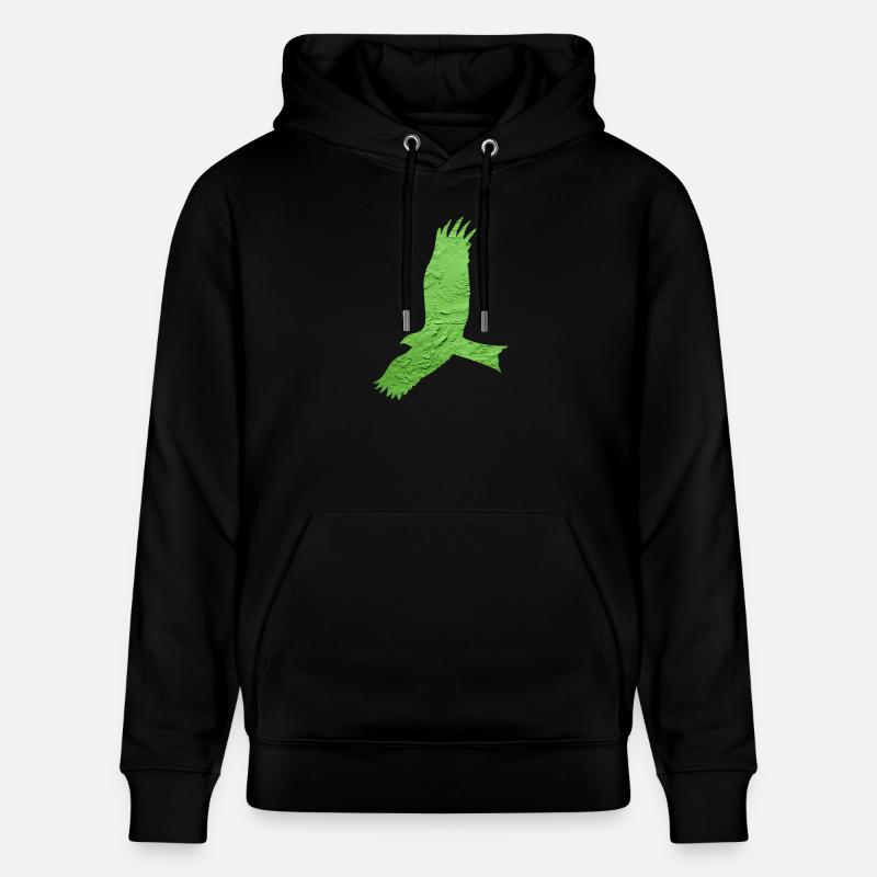 Oiseau de proie - Sweat à capuche bio CRUISER Stanley/Stella Unisexe - noir
