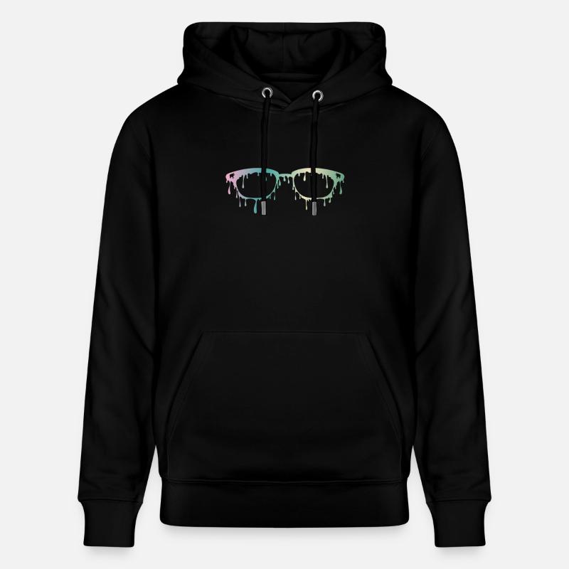 Coole Brille - Stanley/Stella Unisex Bio-Hoodie CRUISER - Schwarz