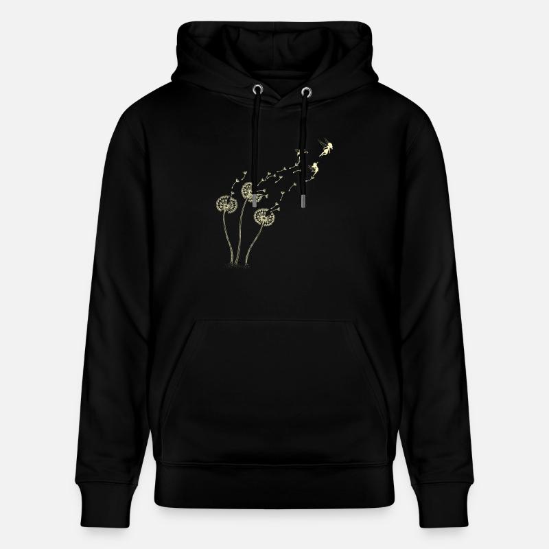 Löwenzahn Elfe - Stanley/Stella Unisex Bio-Hoodie CRUISER  - Schwarz