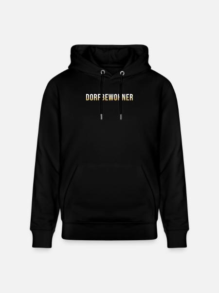 Dorf Dorfbewohner - Stanley/Stella Unisex Bio-Hoodie CRUISER  - Schwarz