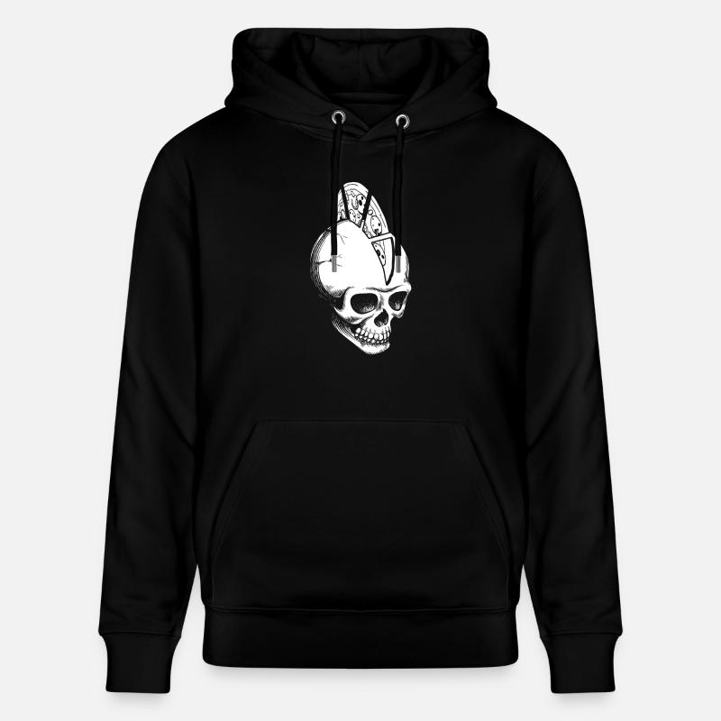 Pizza - Sweat à capuche bio CRUISER Stanley/Stella Unisexe - noir