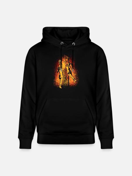 Korfball Women - Stanley/Stella CRUISER Unisex Organic Hoodie - black
