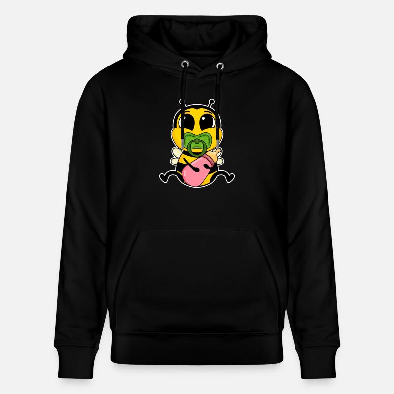Bébé abeille - Sweat à capuche bio CRUISER Stanley/Stella Unisexe - noir