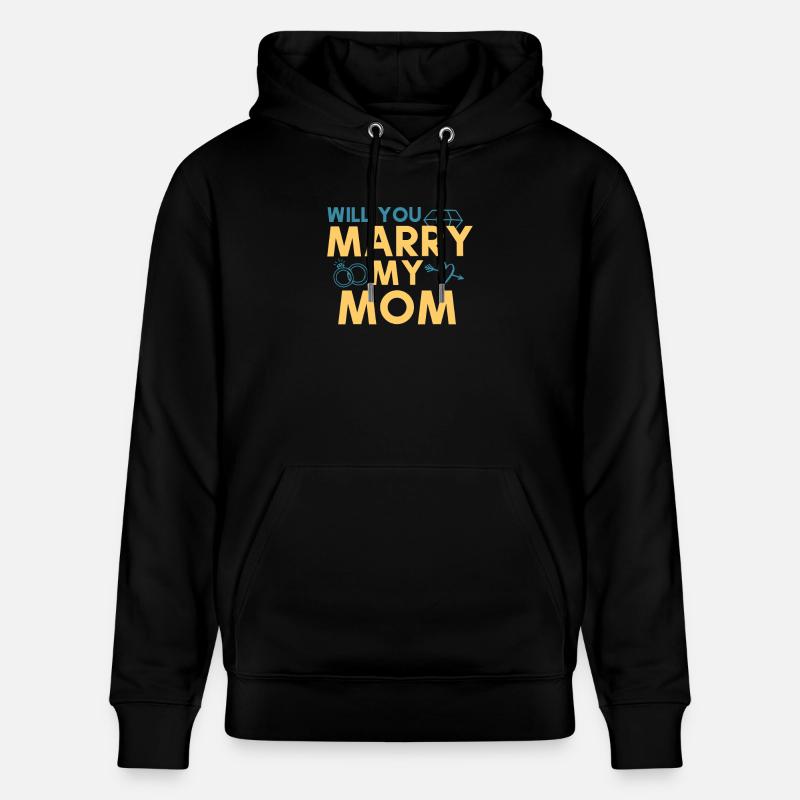 Voulez-vous épouser ma mère - Sweat à capuche bio CRUISER Stanley/Stella Unisexe - noir