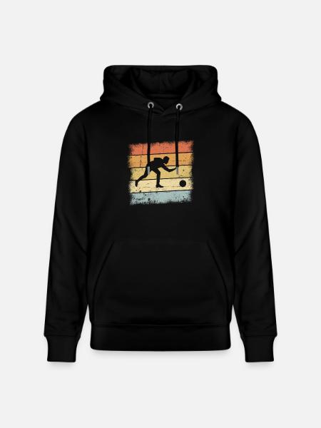 Bowling Gift - Stanley/Stella CRUISER Unisex Organic Hoodie - black