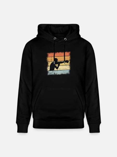 Boxer Retro - Stanley/Stella CRUISER Unisex Organic Hoodie - black