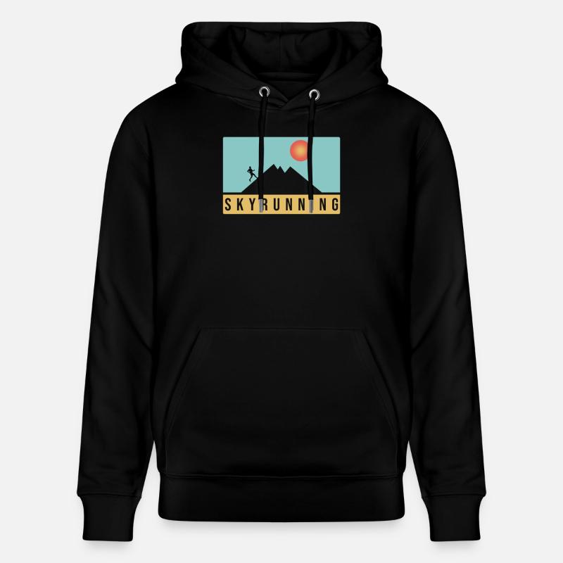 Conception de Skyrunning - Sweat à capuche bio CRUISER Stanley/Stella Unisexe - noir