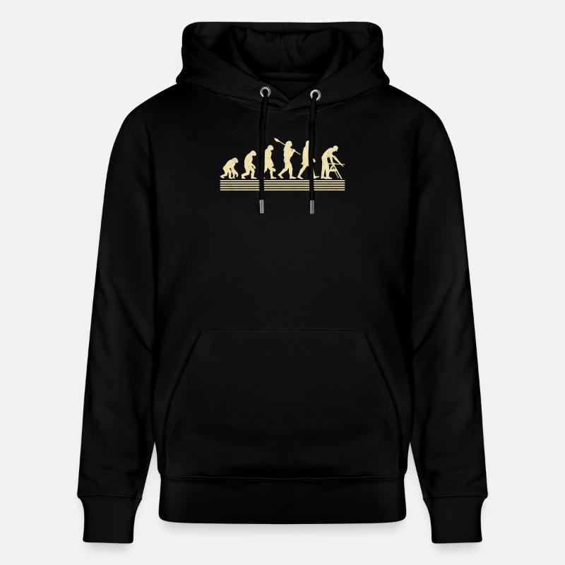 Tischler-evolution - Stanley/Stella Unisex Bio-Hoodie CRUISER - Schwarz