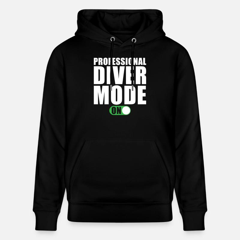 Berufskraftfahrer modus Ein - Stanley/Stella Unisex Bio-Hoodie CRUISER  - Schwarz