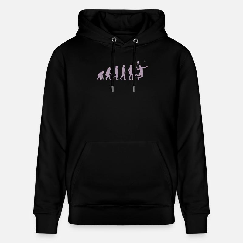 Cadeau Badminton Evolution - Sweat à capuche bio CRUISER Stanley/Stella Unisexe - noir