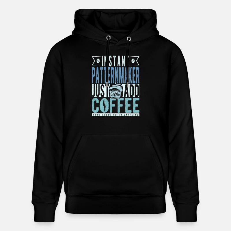 Modellbauer Kaffee Spruch - Sweat à capuche bio CRUISER Stanley/Stella Unisexe - noir