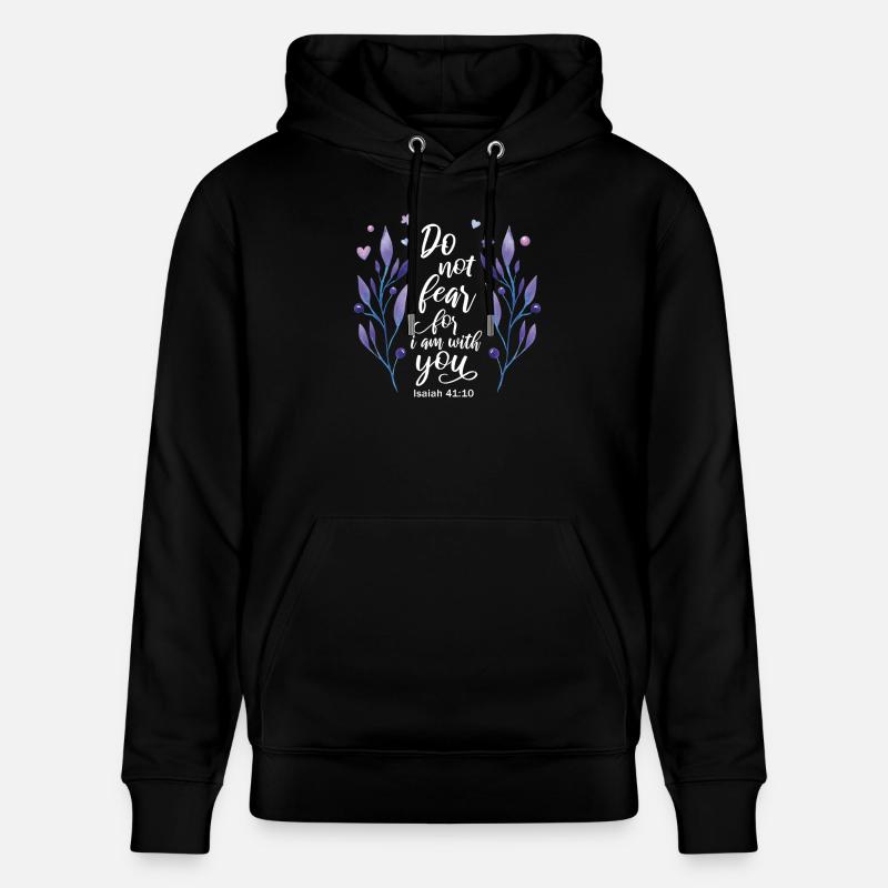 Citation religieuse : Chrétien - Sweat à capuche bio CRUISER Stanley/Stella Unisexe - noir