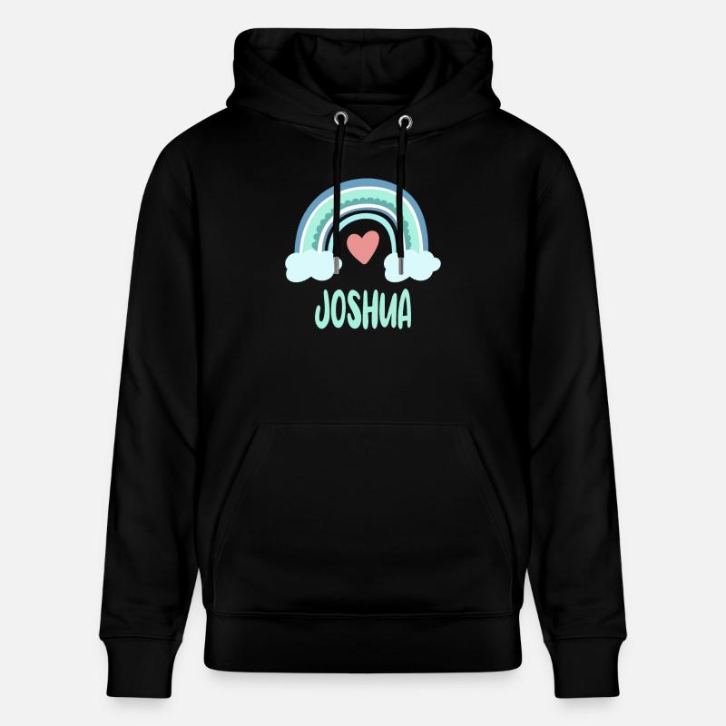 Joshua Nom Rainbow Baby - Sweat à capuche bio CRUISER Stanley/Stella Unisexe - noir