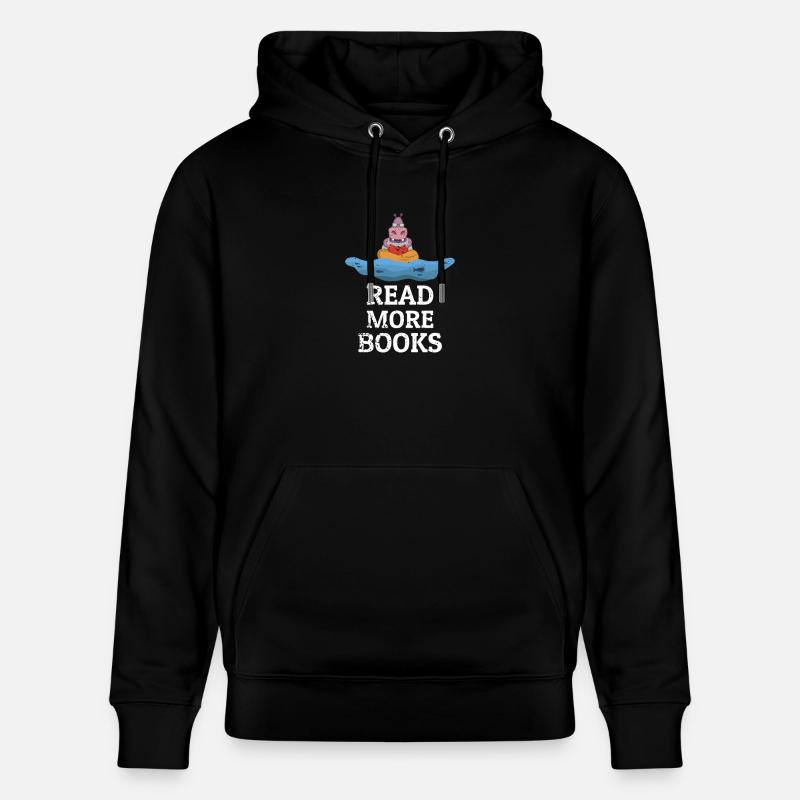 Bücher lesen Buch - Stanley/Stella Unisex Bio-Hoodie CRUISER  - Schwarz