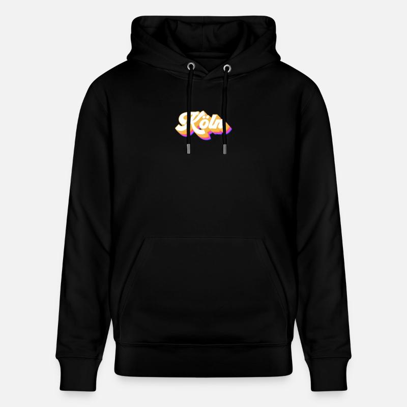 Cologne Cologne - Sweat à capuche bio CRUISER Stanley/Stella Unisexe - noir