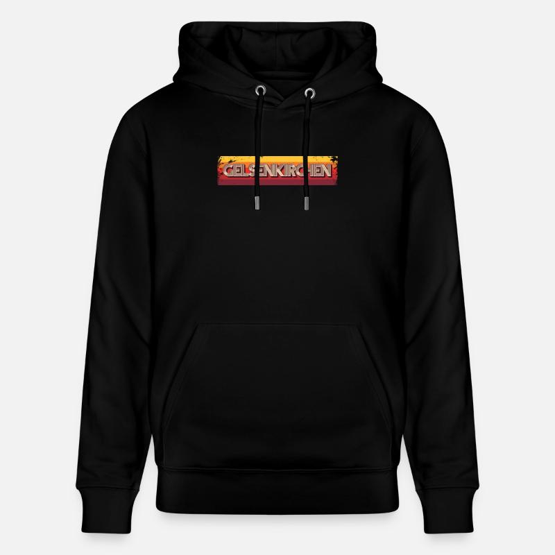 Gelsenkirchenerin Gelsenkirchener Gelsenkirchen - Stanley/Stella Unisex Bio-Hoodie CRUISER  - Schwarz