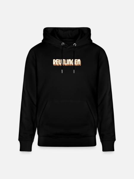 Reutlingerin Reutlinger Reutlingen - Stanley/Stella CRUISER Unisex Organic Hoodie - black