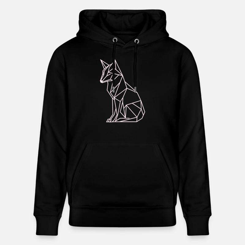 Lineart Ours polaire - Sweat à capuche bio CRUISER Stanley/Stella Unisexe - noir