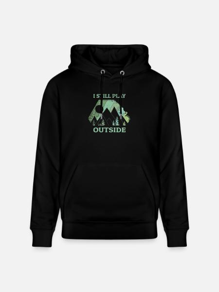 Camping - Sweat à capuche bio CRUISER Stanley/Stella Unisexe - noir