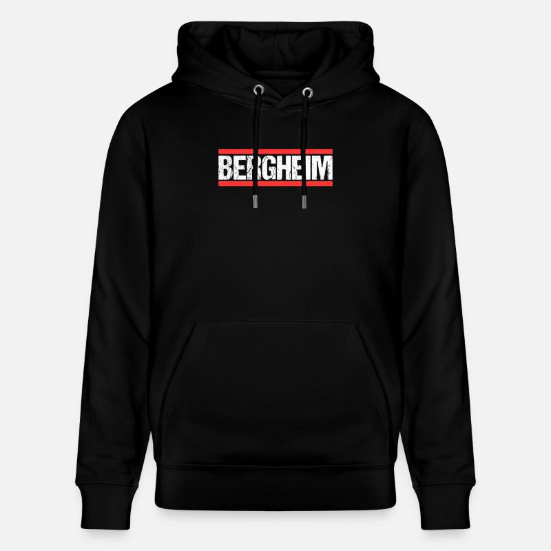 Bergheimerin Bergheimer Bergheim - Sweat à capuche bio CRUISER Stanley/Stella Unisexe - noir