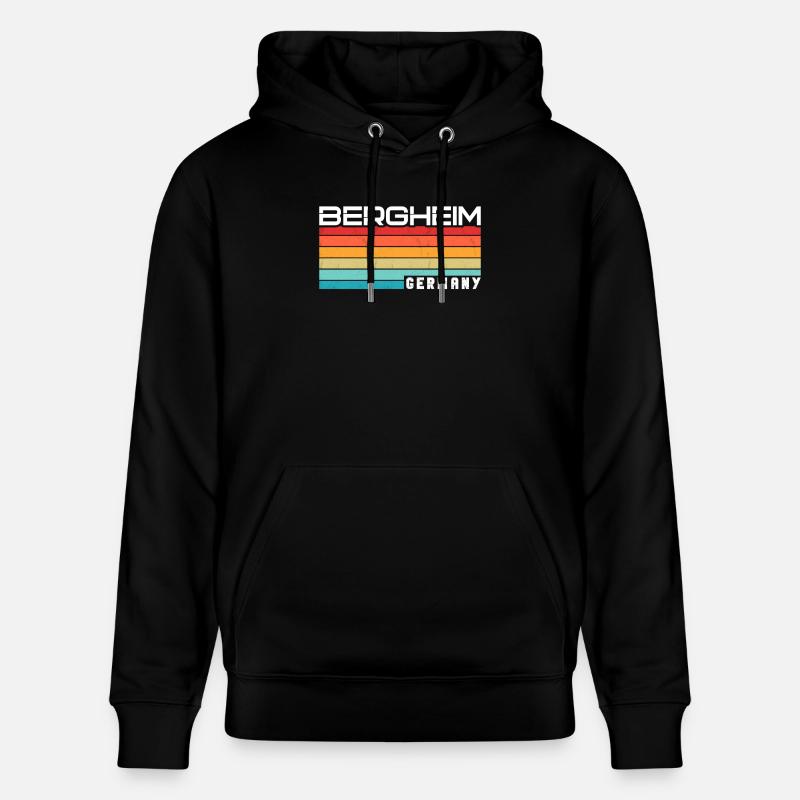 Bergheimerin Bergheimer Bergheim - Sweat à capuche bio CRUISER Stanley/Stella Unisexe - noir