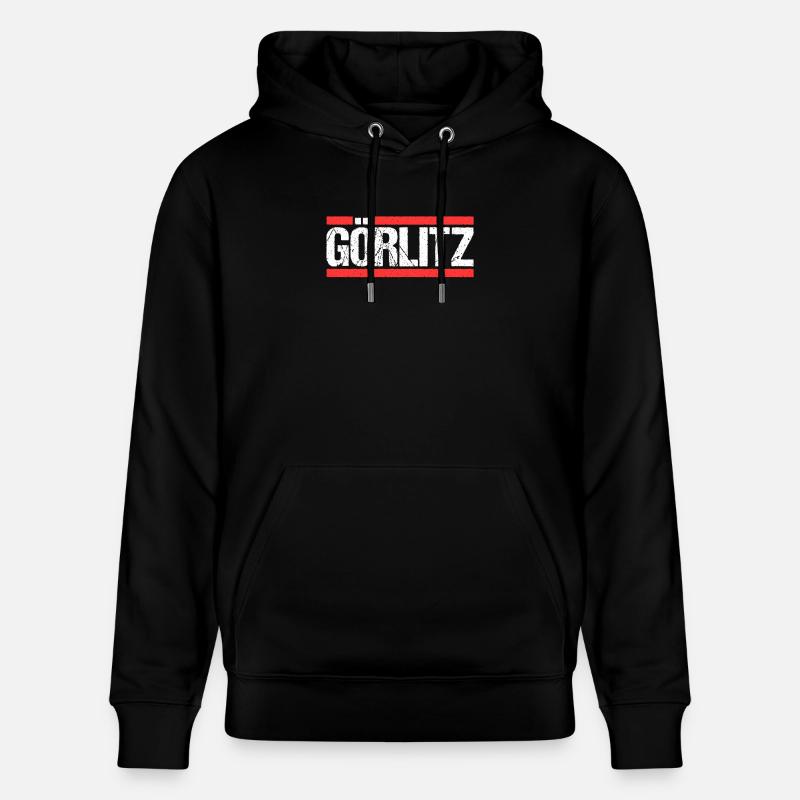 Görlitzerin Görlitzer Görlitz - Sweat à capuche bio CRUISER Stanley/Stella Unisexe - noir